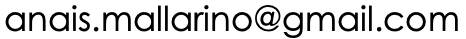 mon adresse mail